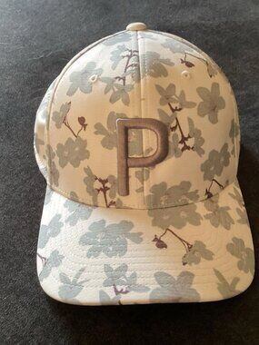 PUMA Verdant Floral P Golf Snapback Cap Hat